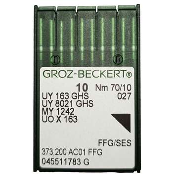 Голки UY-163 GHS для кроншети GROZ BECKERT 0708-2 фото
