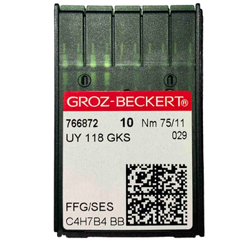 Голки UY-118 GKS GROZ BECKERT для швейних машин флетлок 0702 фото