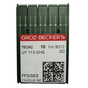 Голки GROZ BECKERT UY-113 GS для виготовлення пояса на швейній машині 0701-0 фото
